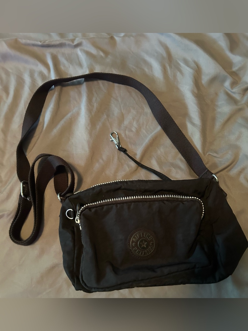 Kipling Womens Merryl 2-in-1 Convertible Waistpack / Crossbody Bag - Black